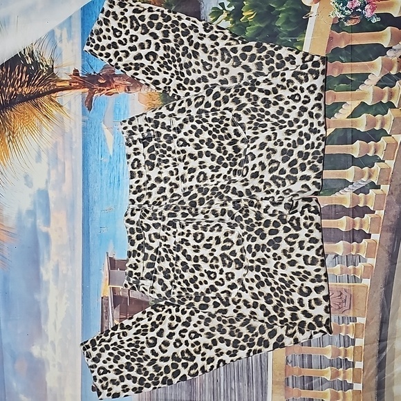 Frame Denim High Waisted‎ Jeans Size 28 Leopard Cheetah Animal Print - Picture 7 of 7